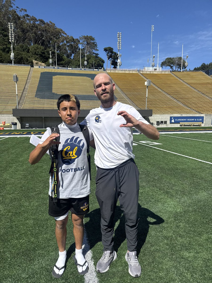Josiah_Lopez5's tweet photo. Had a amazing time at Cals best of the best camp I wanna thank all the coaches for providing me with tips to add to my game. https://t.co/L9iKY3FBwL