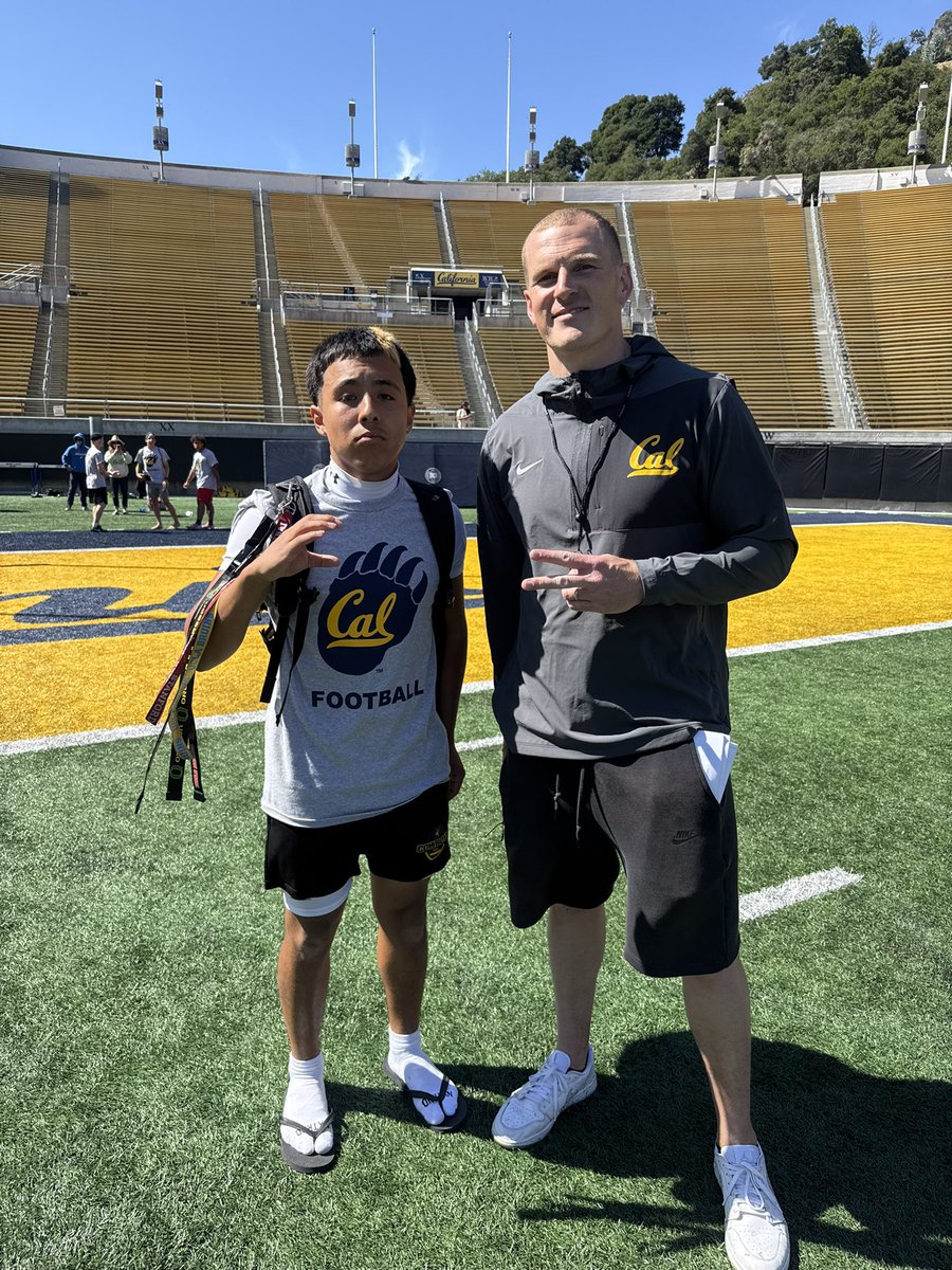 Josiah_Lopez5's tweet photo. Had a amazing time at Cals best of the best camp I wanna thank all the coaches for providing me with tips to add to my game. https://t.co/L9iKY3FBwL
