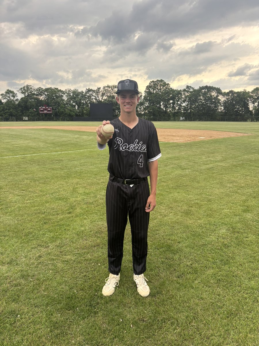 CS_Rockies's tweet photo. We’re a week late, but we gotta give Carter Simon his props for getting his first Rockies hit last Sunday! He wasted no time and got a single in his first AB! Hummbabe, Carter! https://t.co/TsoyZPDN4D