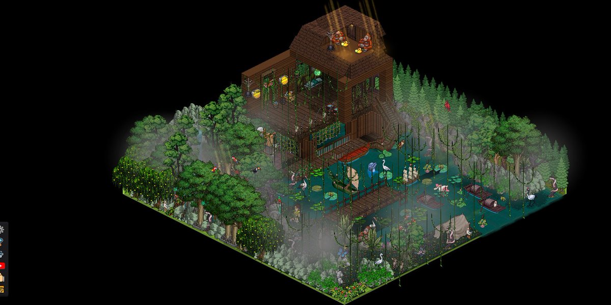 sasataver's tweet photo. Competição: Viagem Pixelada  
Destino: Floresta Amazônica
 Nicks: sasataver | m9z
 Roomid: 7007505 
#ViagemOH
@OldHabblet 
Sentimo-nos profundamente honrados por ter a oportunidade de representar um país tão grandioso quanto o Brasil. https://t.co/kcTsQjf6KZ