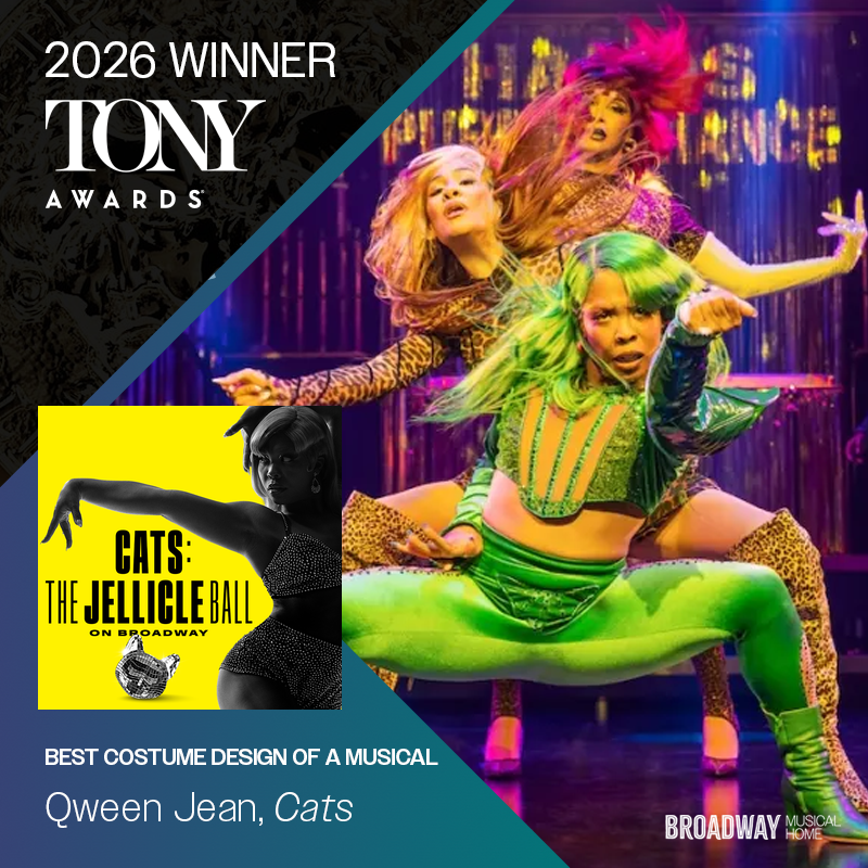BroadwayMusical's tweet photo. More of this year's winners are in! Congrats to Ragtime, Schmigadoon and Cats: The Jellicle Ball! https://t.co/50Us3Es9Wp