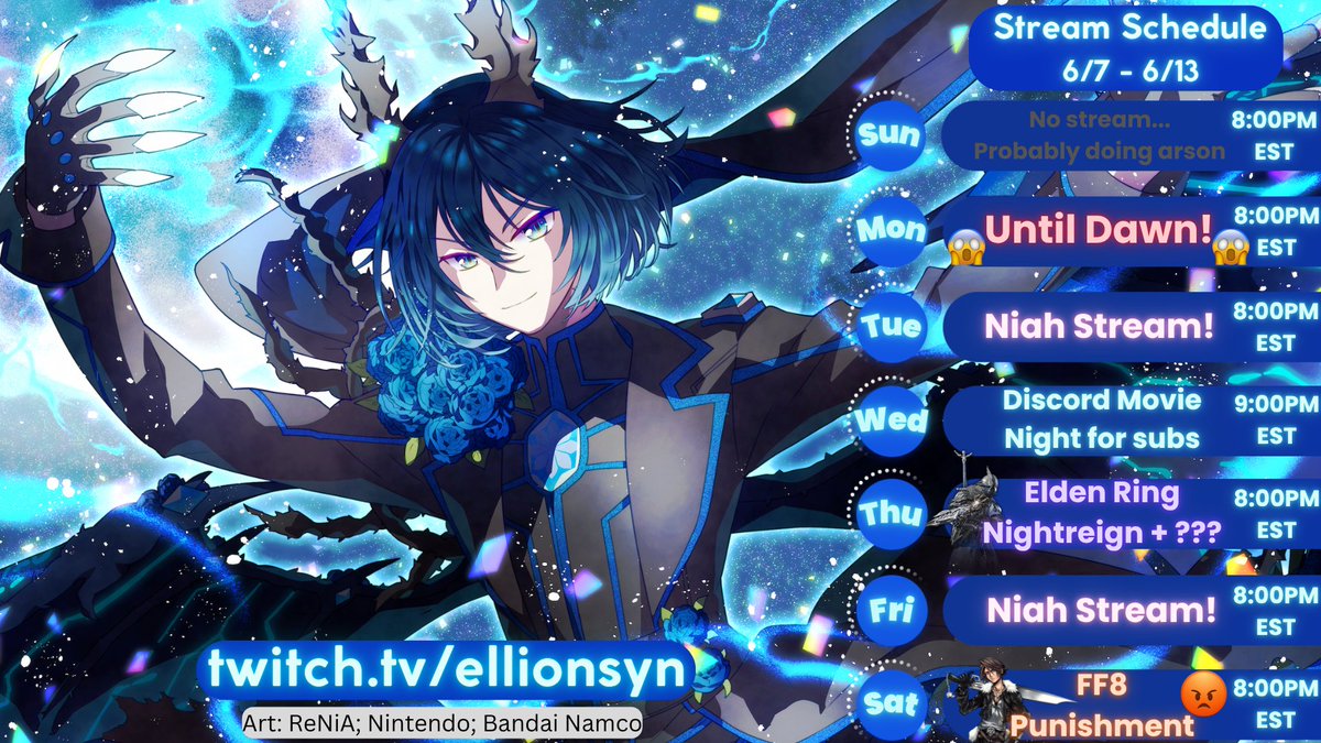 Ellion Syn | Twitch Partner! | 😈🐉 Vtuber tweet media