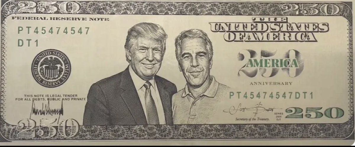 DPaulec's tweet photo. Trump on our money?? https://t.co/eAG6hhOQlb