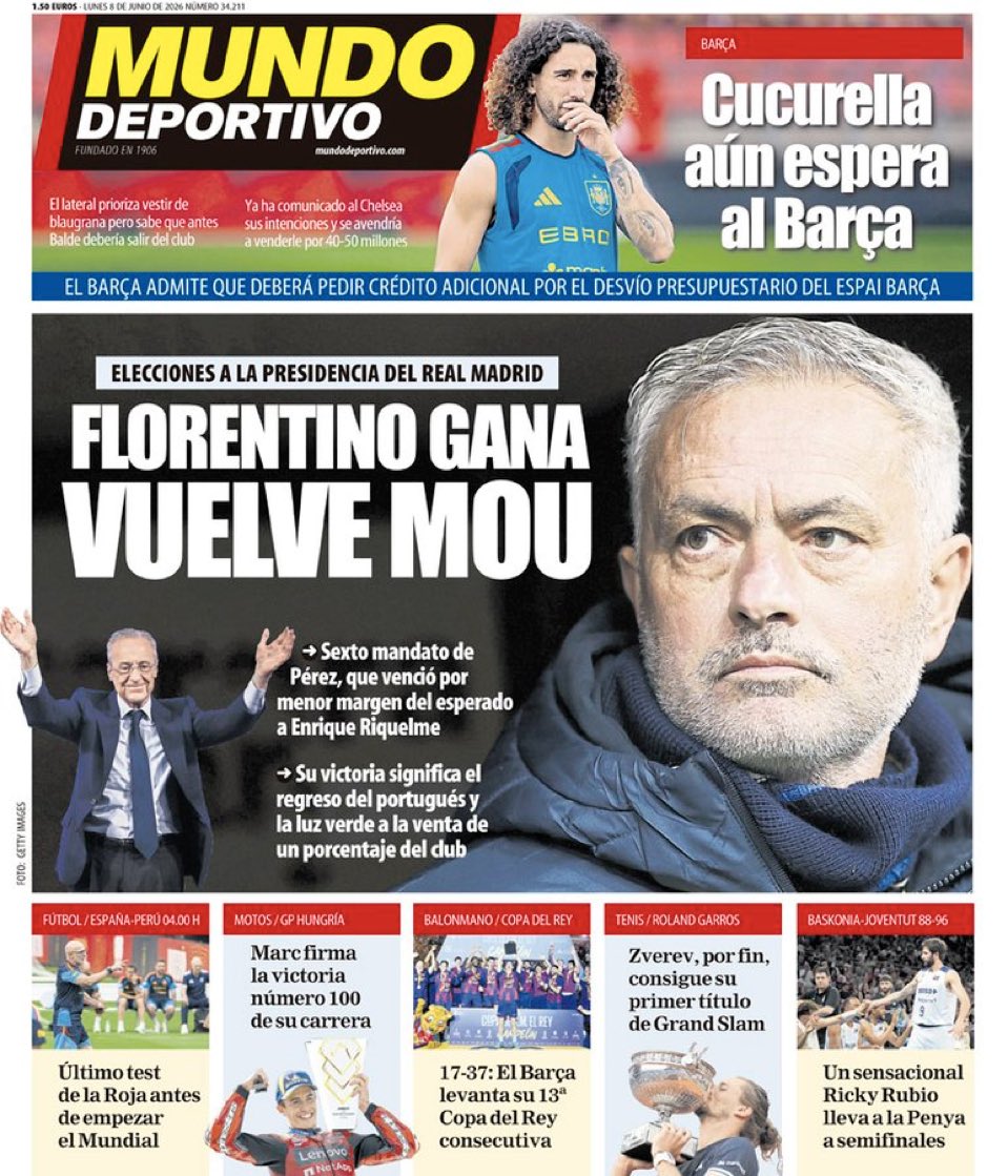 ActualiteBarca's tweet photo. Cucurella attend encore le Barça. Il priorise le Barça mais sait que Balde doit d’abord partir. Son prix serait de 40-50M€. @mundodeportivo https://t.co/uvjzOKUG4B