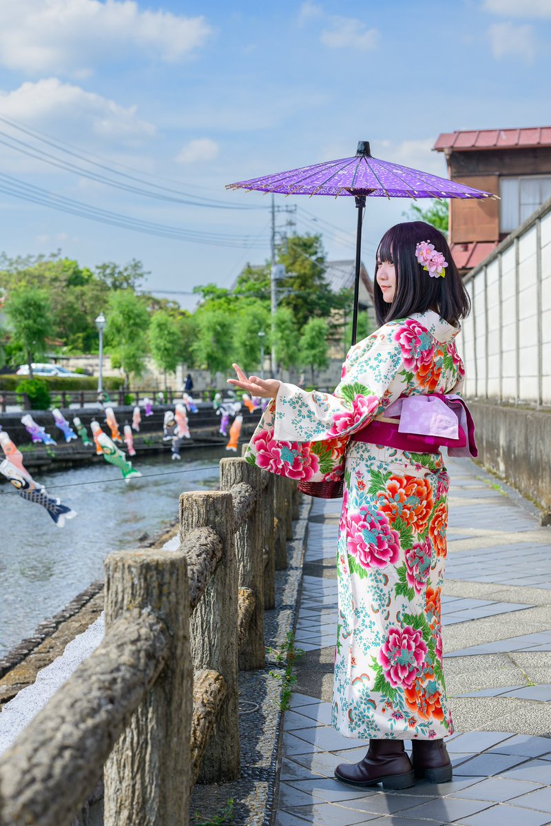 TTT2508's tweet photo. 栃木着物撮影楽しかった〜👘
ロケーション最高☺️

📸シルビィさん　@masa_photo_life 

#portrait  #ポートレート https://t.co/YxXAZBWQW9