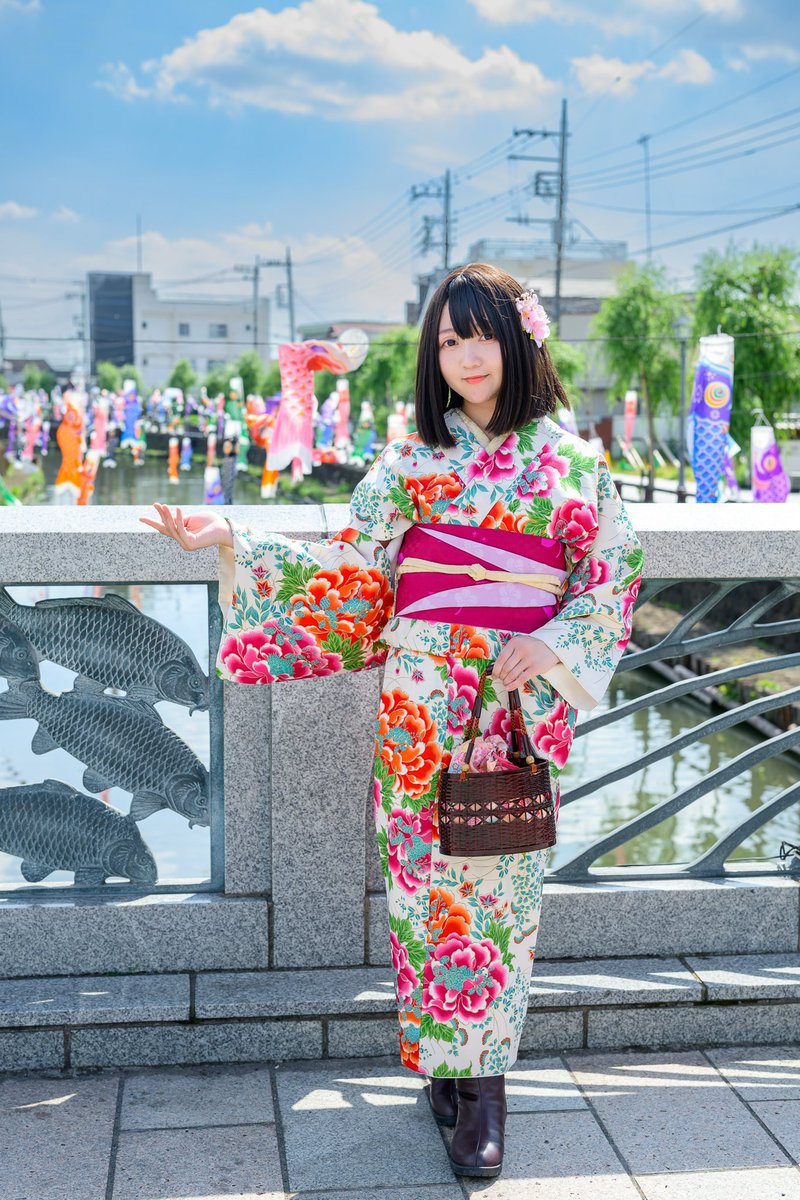 TTT2508's tweet photo. 栃木着物撮影楽しかった〜👘
ロケーション最高☺️

📸シルビィさん　@masa_photo_life 

#portrait  #ポートレート https://t.co/YxXAZBWQW9