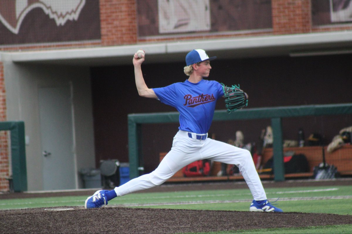 MWalker40's tweet photo. FW Panthers Hannon 16u are the runner up in Five Tool South Texas this weekend. I got the start at Trinity University against a good Canes Prospects team and went 3.1 innings with 4 strike outs. https://t.co/I0ZLFQLXhZ