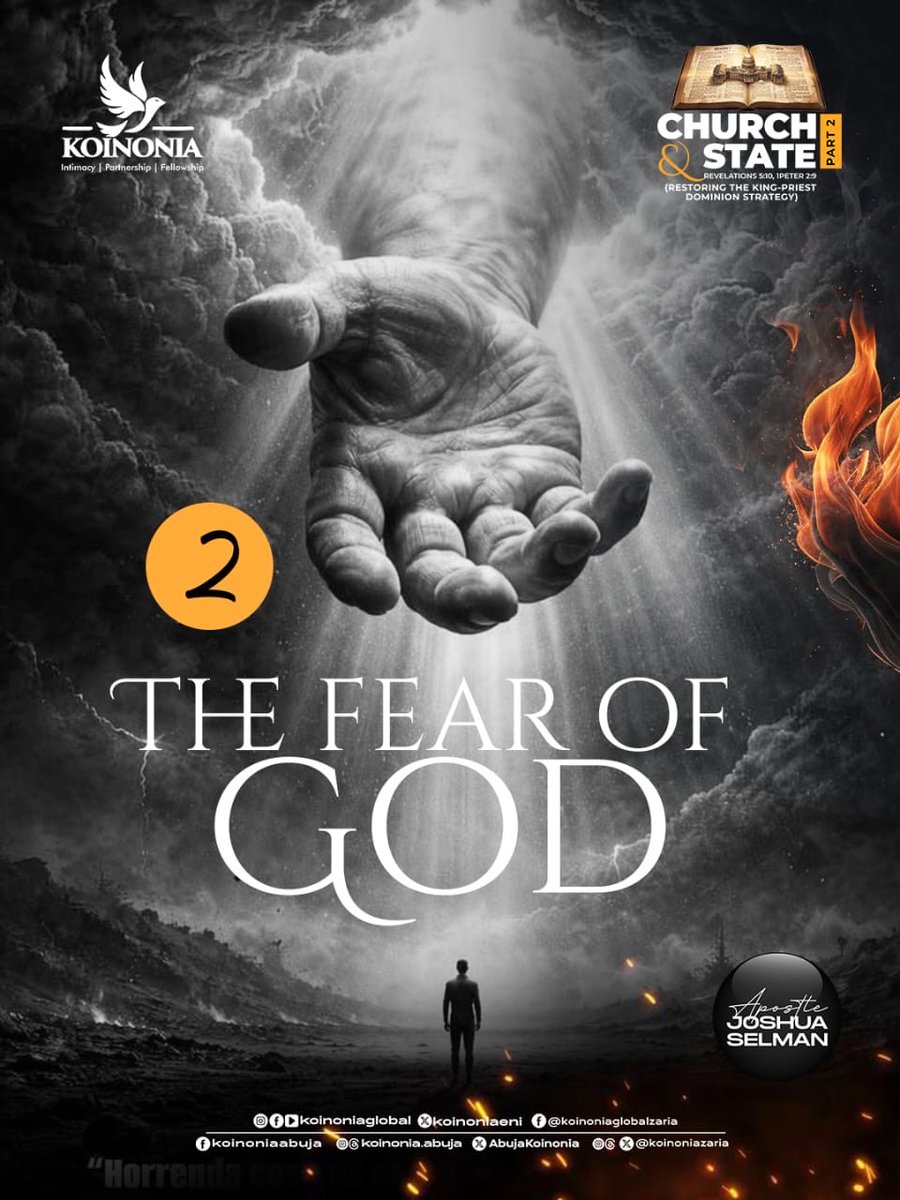 koinoniaeni's tweet photo. #ApostleJoshuaSelman
#ChurchAndStatePartTwo
#RestoringTheKingPriestDominionStrategy
#KoinoniaAbuja
#KoinoniaZaria
#KoinoniaGlobal https://t.co/iq3dm3WXYb