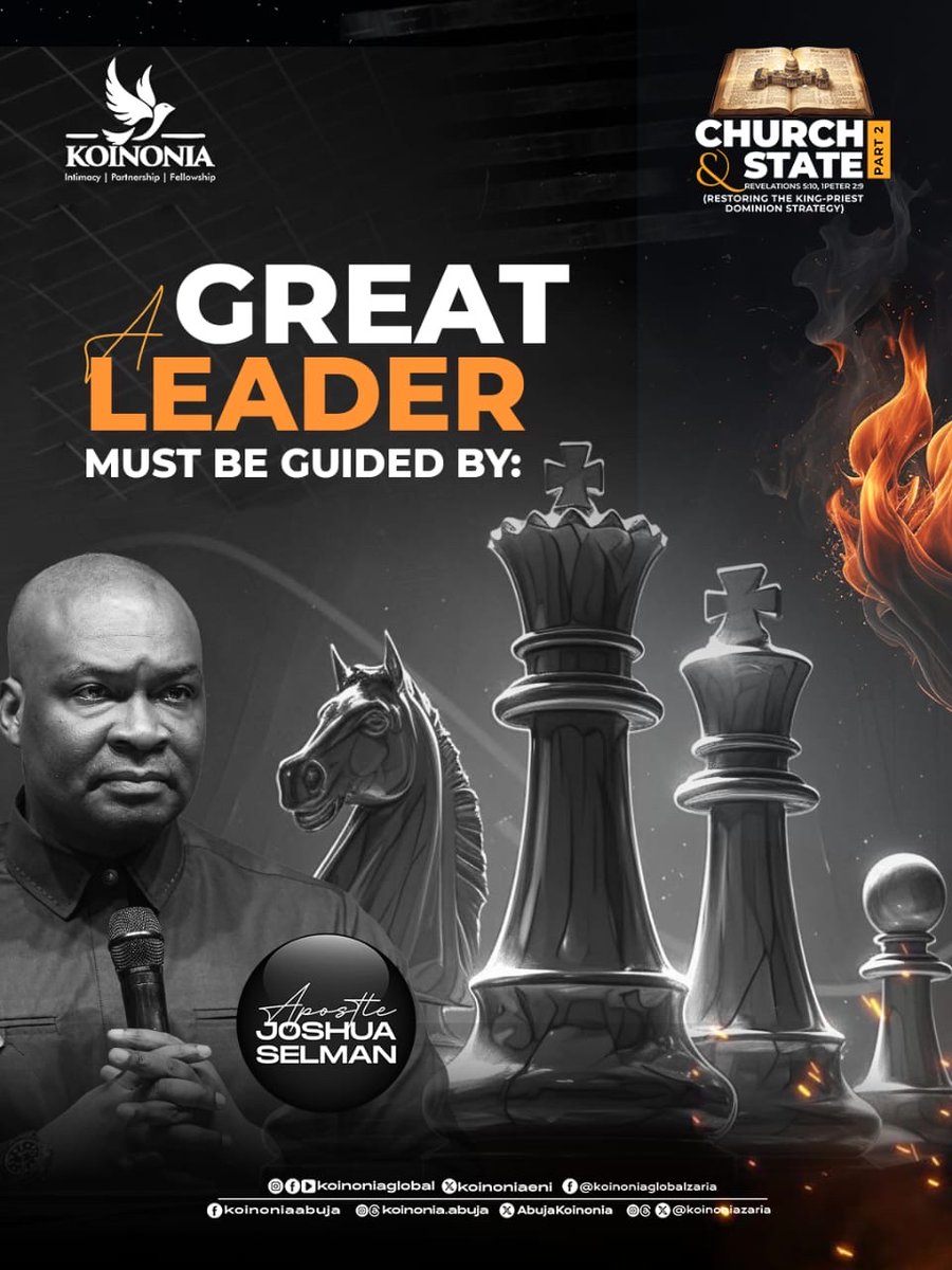 koinoniaeni's tweet photo. #ApostleJoshuaSelman
#ChurchAndStatePartTwo
#RestoringTheKingPriestDominionStrategy
#KoinoniaAbuja
#KoinoniaZaria
#KoinoniaGlobal https://t.co/iq3dm3WXYb