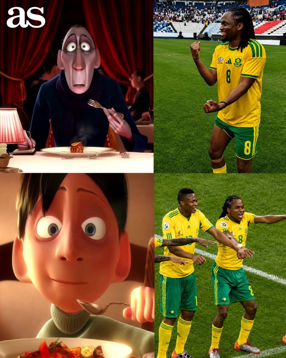 ASMexico's tweet photo. Tshabalala sabía que iba a tener un gran momento en la inauguración ante México y por ello, ya tenía preparada su celebración  🇿🇦🙌

¿Conocías la historia? 👀

🎥: @paolarobertm | @Chrisrcor https://t.co/xSY031KaTv