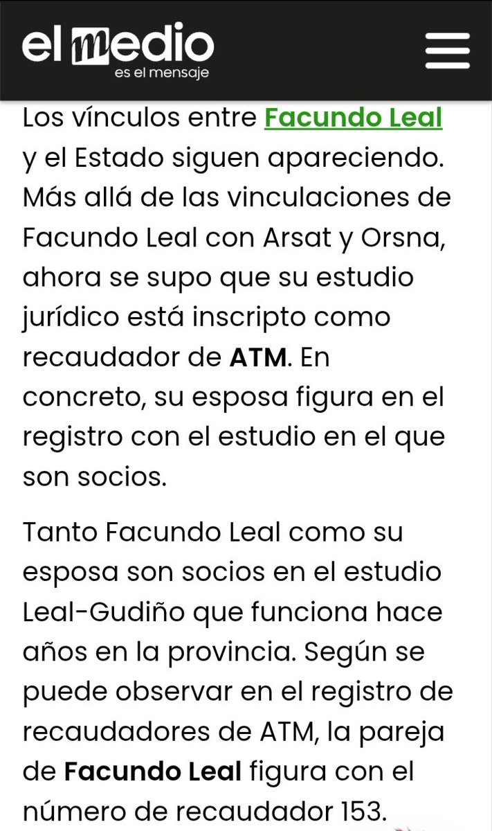 lpmqtrp2's tweet photo. @camidolabjian LEAL y su socia de su Estudio Jurídico son APODERADOS de la PROVINCIA DE MENDOZA para el Cobro Judicial de los Impuestos Provinciales. 
Te INHIBEN y te EMBARGAN y en 7 minutos sos un MUERTO CIVIL.
Y el tipo con MILLONES DE DÓLARES, DROGA y ELEMENTOS DE ESPIONAJE.

HERMOSO, ¿NO? https://t.co/E7u98aDzjH