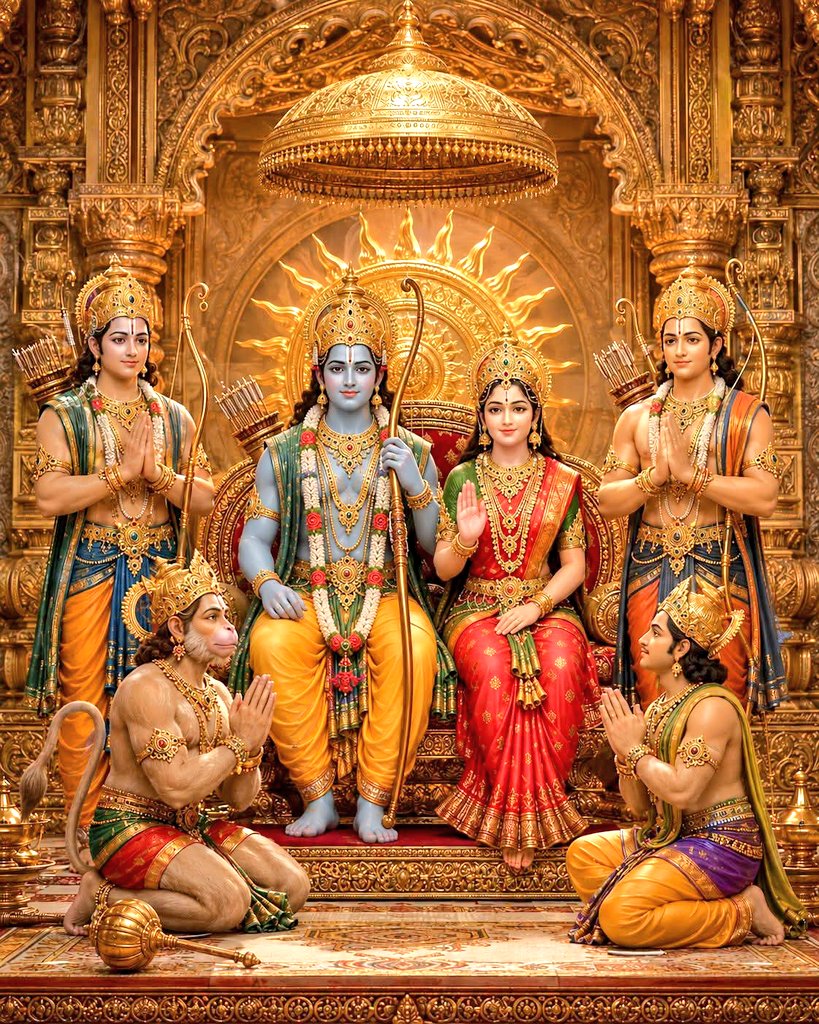 UPkiBeti's tweet photo. राम दरबार की दिव्यता में हर चिंता मिट जाती है, और मन को सच्ची शांति मिलती है। 🚩🙏💛🔥 https://t.co/MJ4ZX0ac97