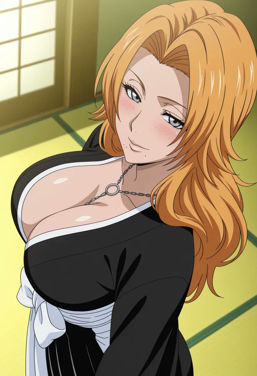 WaifusOnX's tweet photo. Rangiku 🧡 https://t.co/RZ0MqrXWo4
