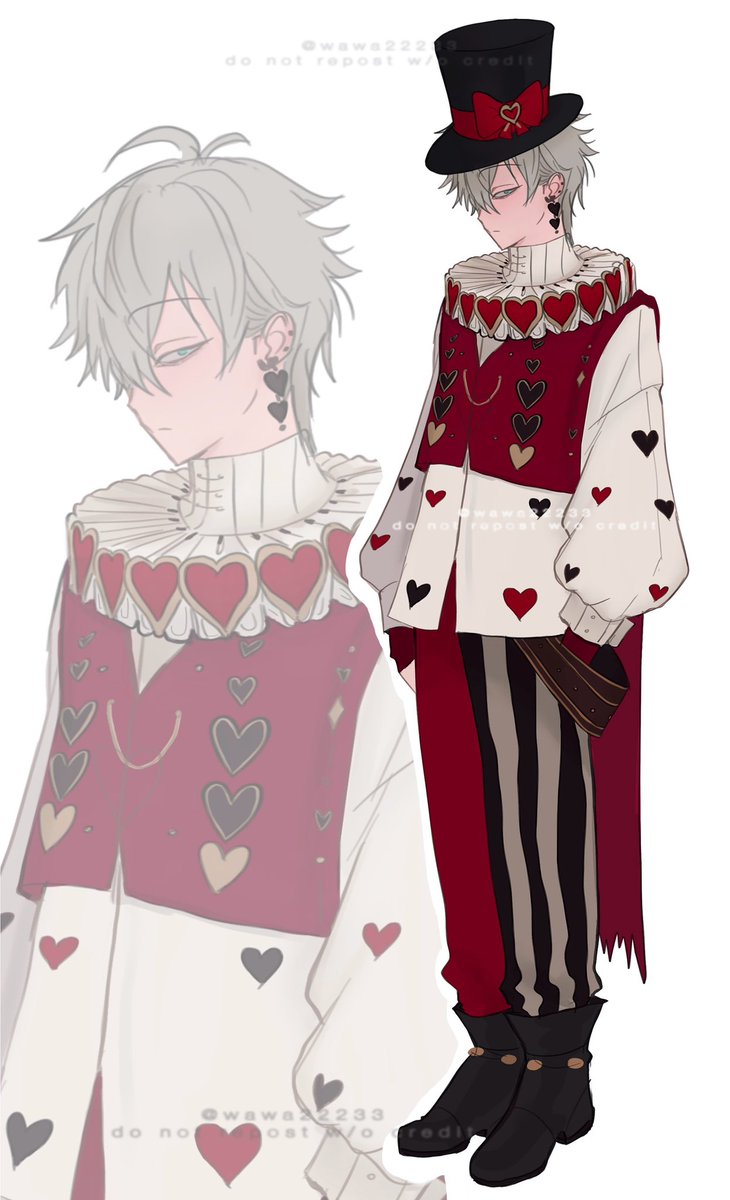 wawa22233's tweet photo. i wanted to make alnst x alice in wonderland au but after zomst was released i added some circus touches too so Till is Alice but here he’s wearing some kind of jack of hearts outfit 

#ALNSTㅤㅤㅤㅤㅤㅤㅤㅤㅤㅤㅤ 
#ALNST_TILL https://t.co/gO89b6Fxar