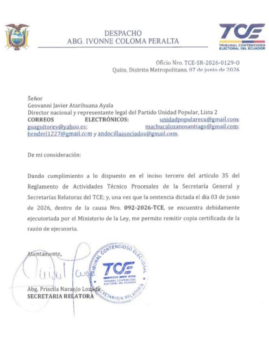 mckronfle's tweet photo. Cuando me atrevo a salir en medios de comunicación, exponerme a club de odios del de turno y sostener una postura jurídica reiterada e insistente, es porque tal criterio jurídico pasó todos los filtros de la lógica y es inamovible. 

Es así que el TCE, en su sentencia que ha quedado ejecutoriada, da la razón en que el @cnegobec no tenía competencia para resolver cancelar ninguna organización política a partir del 3 de abril. 

Es inaudito que los 2 consejeros suplentes que apoyaron a Diana Atamaint en esta resolución ilegal, sean abogados: José Fernando Merino y Mónica Noriega. 

En la vida hay que ser y parecer, ser coherente es sencillo cuando se conoce de Derecho de mismo modo que se conoce de Ética Pública.

Me alegra haber persistido @geovanni_atari @unidad