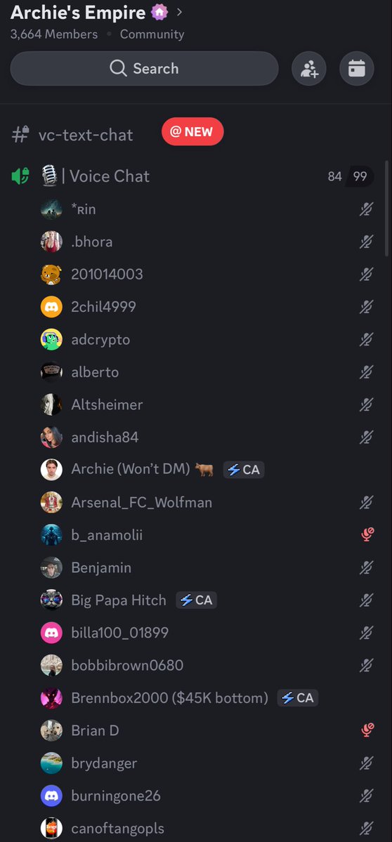 CryptoArchieYT's tweet photo. The voice chat in the VIP discord is absolutely packed for the weekly close on Bitcoin this week. 

Use code: “crash” for 40% off 

https://t.co/gD5vvJD6yH https://t.co/UtCeOoqbLw