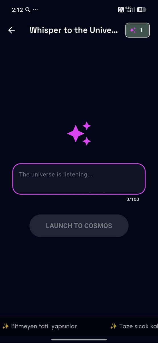 luckyshotapp's tweet photo. 🌠 What’s your biggest wish right now? Put it into words and send it to the universe with Lucky Shot. 

The cosmos is listening ✨ Send your wish anonymously and feel the magic.

Download now and make your first wish →https://t.co/flqbZIG0gg

#LuckyShot #SendAWish #Manifestation #CosmicEnergy #LuckyShotApp