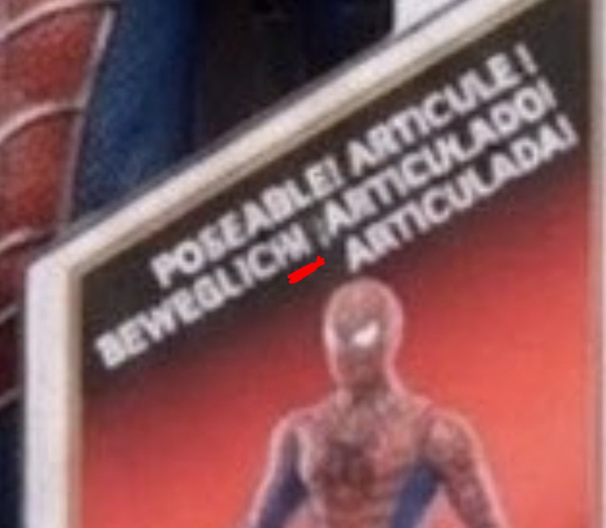 Strokey369's tweet photo. @SpiderManMedia_ now if u would be so kind to tell me what letter that supposed to be?? https://t.co/iT3OwphDRa