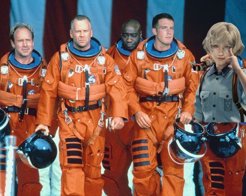 YawnSong's tweet photo. I hope we get an entire 20 hour quest line where Chadley has to build a crew and Armageddon the meteor https://t.co/CxH6i6MZmy