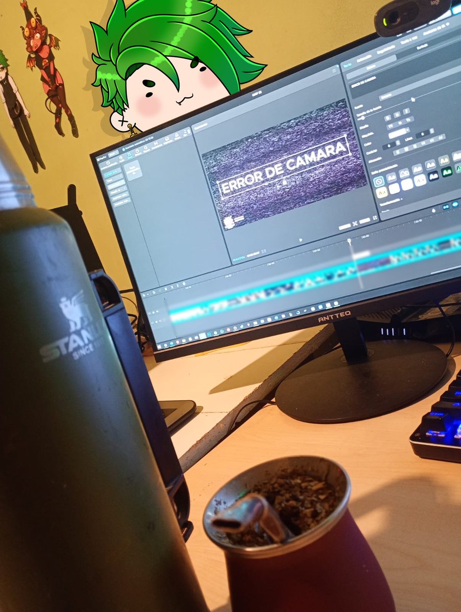 dojiartVT's tweet photo. Trabajando en el video de Chronogen Labs para el aniversario del canal uwu!!! ya casi terminado, estoy ansioso de darle una lavadita de cara al canal de Twitch!
 💚💜 ヽ(‘ ∇‘ )ノ https://t.co/Ft91YgpoPu
