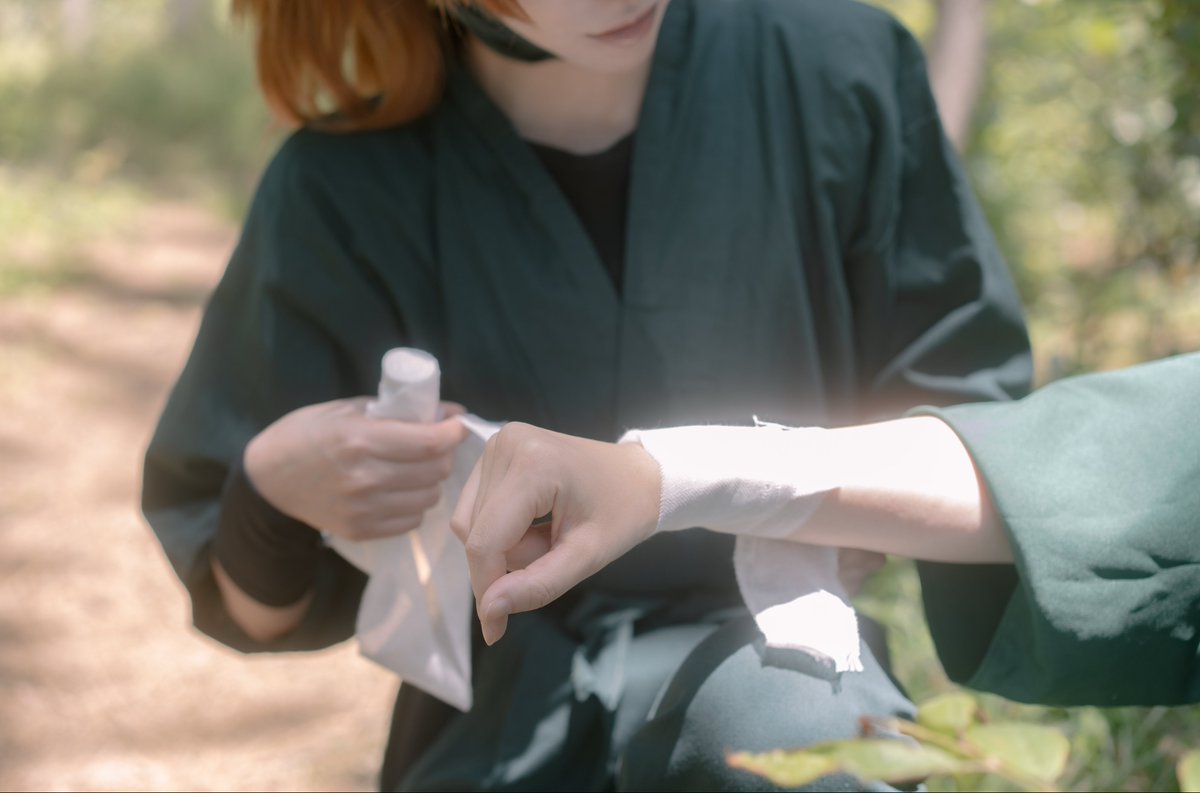 taptapllk's tweet photo. Cosplay コスプレ 忍たま/rkrn 🥷🥚

「また無茶をして…」
「すまん伊作！！」

六はの日
                    食満.留三郎
                    善法寺.伊作

📸@nachuuu_2022 https://t.co/M0JunZ93ab