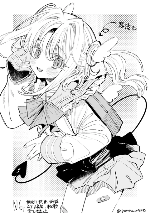 にわかの天使界隈セーラー、、、、👼😈 