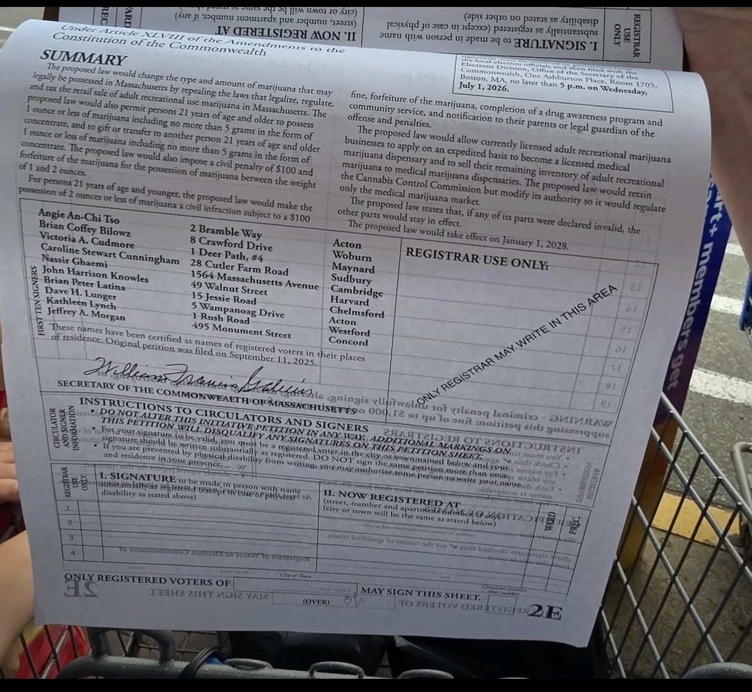 TASWCM_TIM's tweet photo. Read before you sign anything!!!
These people are at it again after falsely gathering signatures and being struck down. They aren't pro #Marijuana they are trying to repeal existing law and make recreational pot illegal. Don't fall for their bullshit!
https://t.co/ElLAJulbgc https://t.co/YPEhLBdfAA