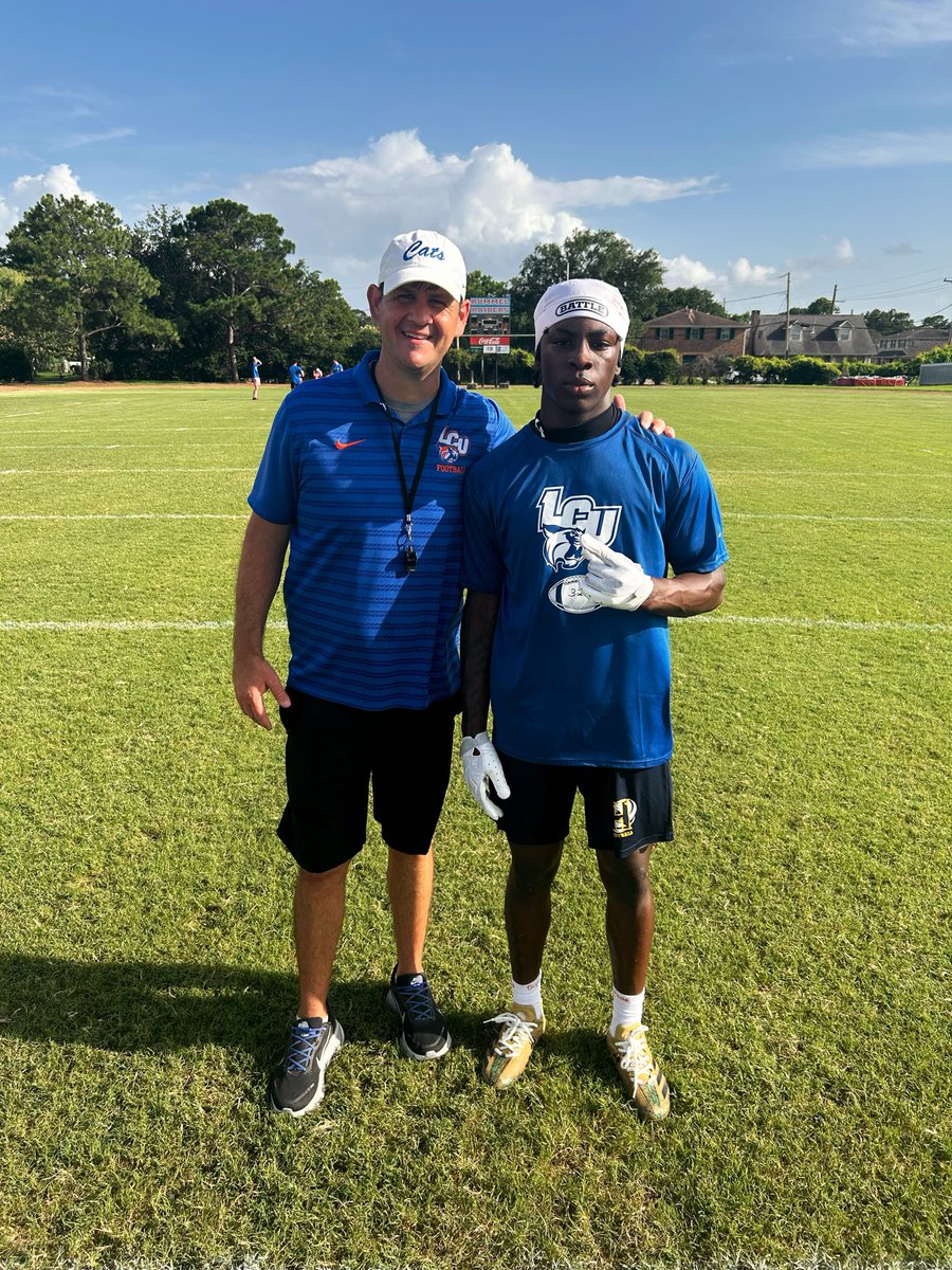 Ronn4k_'s tweet photo. Had a great camp with @LCU_ftball thankful and grateful for the opportunity to come show out my talent @CoachBenMc19 @CoachGibo @CoachCoryYork @D1recruiting76 https://t.co/0FBWWzlA6J