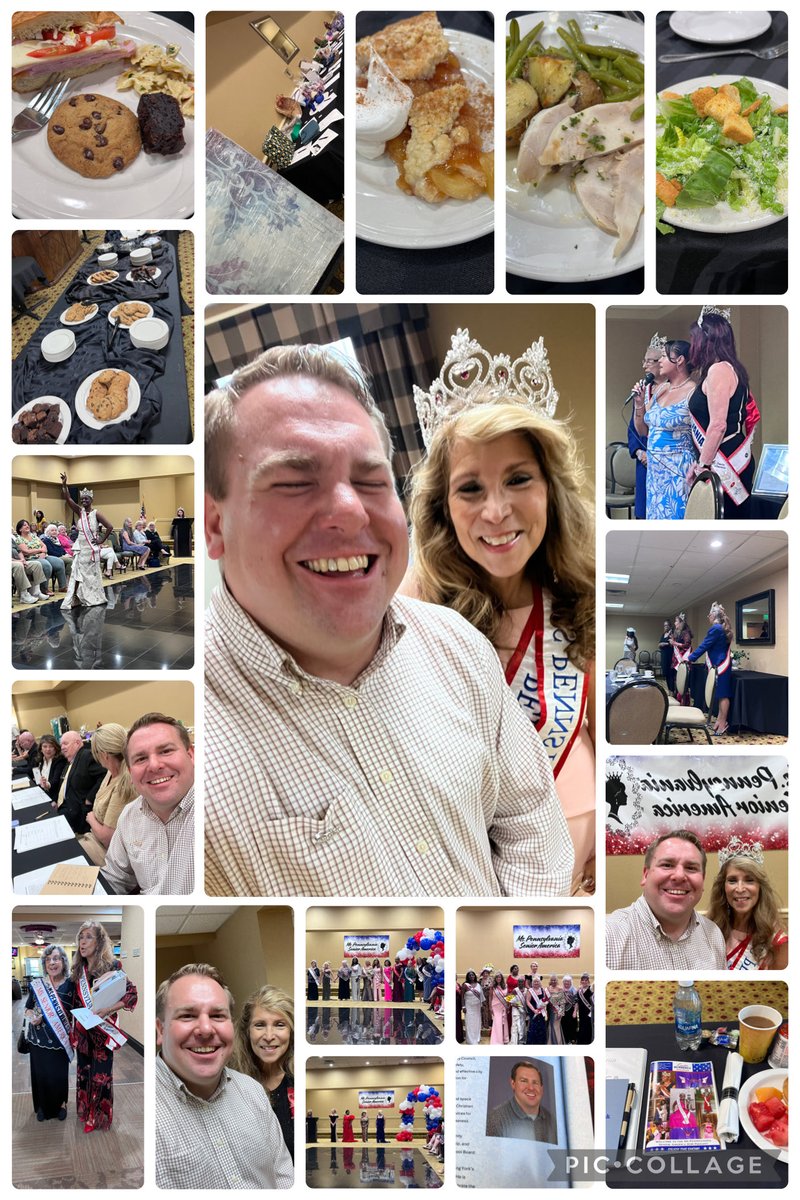 RyanSupler's tweet photo. Wonderful experience to be a judge for Ms Pennsylvania Senior America 2026 Pageant at the Red Lion hotel 🏆 Fantastic contestants, alum, organizers, audience, and Congratulations to Ms Tammy Miller for being crowned 👑 Thank you Delma Rivera for recruiting me in this honor ❤️ https://t.co/8sONtUvOvp