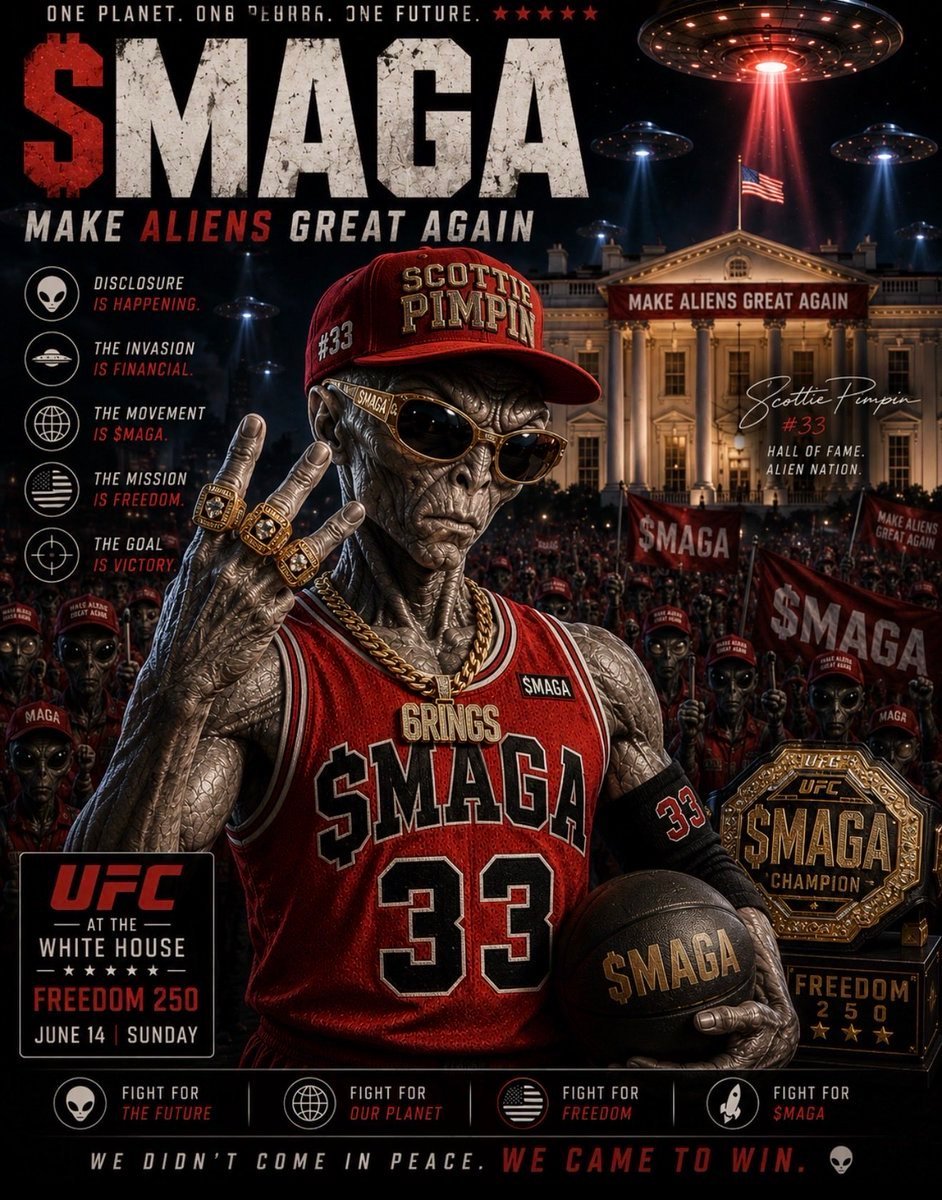 MAGALEONBILLION's tweet photo. @ScottiePippen @game5ball Join the team. 

this u ? ...... MAKE ALIENS GREAT AGAIN https://t.co/NWDQGegWEs