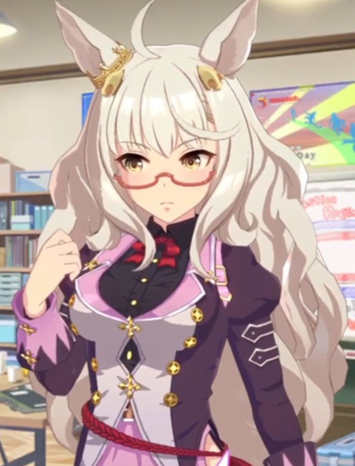 BHayahide1990's tweet photo. Biwa Hayahide will not be featured in ATLUS' upcoming Persona 4 Revival.

"You can't just ask everyone who wears glasses if they're from Persona 4."

(@DiscussingUma) https://t.co/oRnDtxkSEa