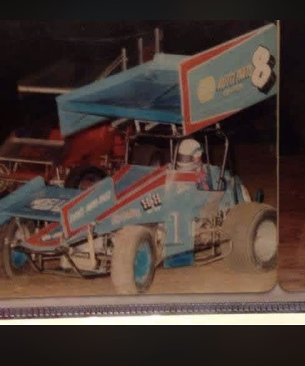 MHess51's tweet photo. @MI_Sprints This is a tribute to Ron Milton who raced out of central Illinois. He had a black car with this theme in his last years racing. I tried to find a picture but these were the best I could find https://t.co/UfrOJaEaHh