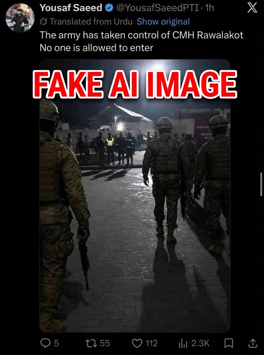 ZardanSi's tweet photo. Indian Youthia, Afghan, and Fraud Action Committee–paid propagandist accounts have started fake coordinated campaigns about civilians killed in AJK by Police and Rangers.

Reality: JAAC has been rejected by local youth; Youthia are circulating fake propaganda videos, images. https://t.co/zpUZjHd81p