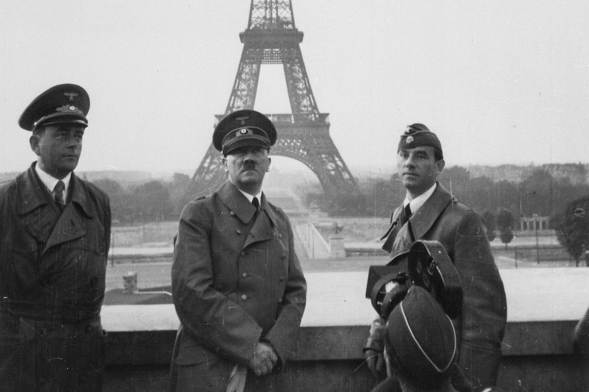 RebirthOfEmpire's tweet photo. After Germany’s defeat in WW1, France sent a total of 40,000 black African troops to occupy the Rhineland. This was an intentional choice by France, solely to humiliate Germans. Many women were raped. 

This is just one small example of how they were treated. They didn’t forget. https://t.co/hpjMcYiTeo