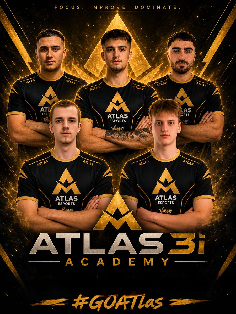 AtlasEsportTeam's tweet photo. Atlas 3i Academy line up!
- KIYR0
- D3R00
- FRROSTYY
- GEPE
- HAHACU
_________
- SOFRY
#goAtlas #CS2 #hltv https://t.co/UTKmaxhEkw