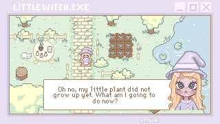 uttulip's tweet photo. I spent the whole day doing a Stardew Valley-style game simulation, and I loved it. 🥺✊🏻 I'm tired, but it was worth it!
Tomorrow I'll animate this artwork and post it here. Would you change anything? 💗

#cozy #coquette #pixelart #ドット絵 #gamedev #gameassets https://t.co/8JvOGSN0QJ