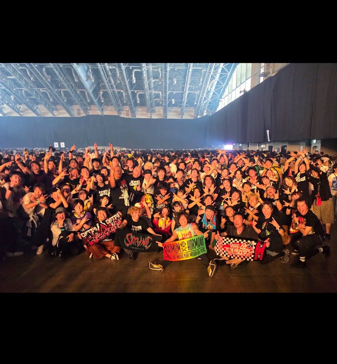 rotten_ha's tweet photo. 昨日はミリオンロック、お疲れ様でした☺️ https://t.co/HRQuVU6ad4