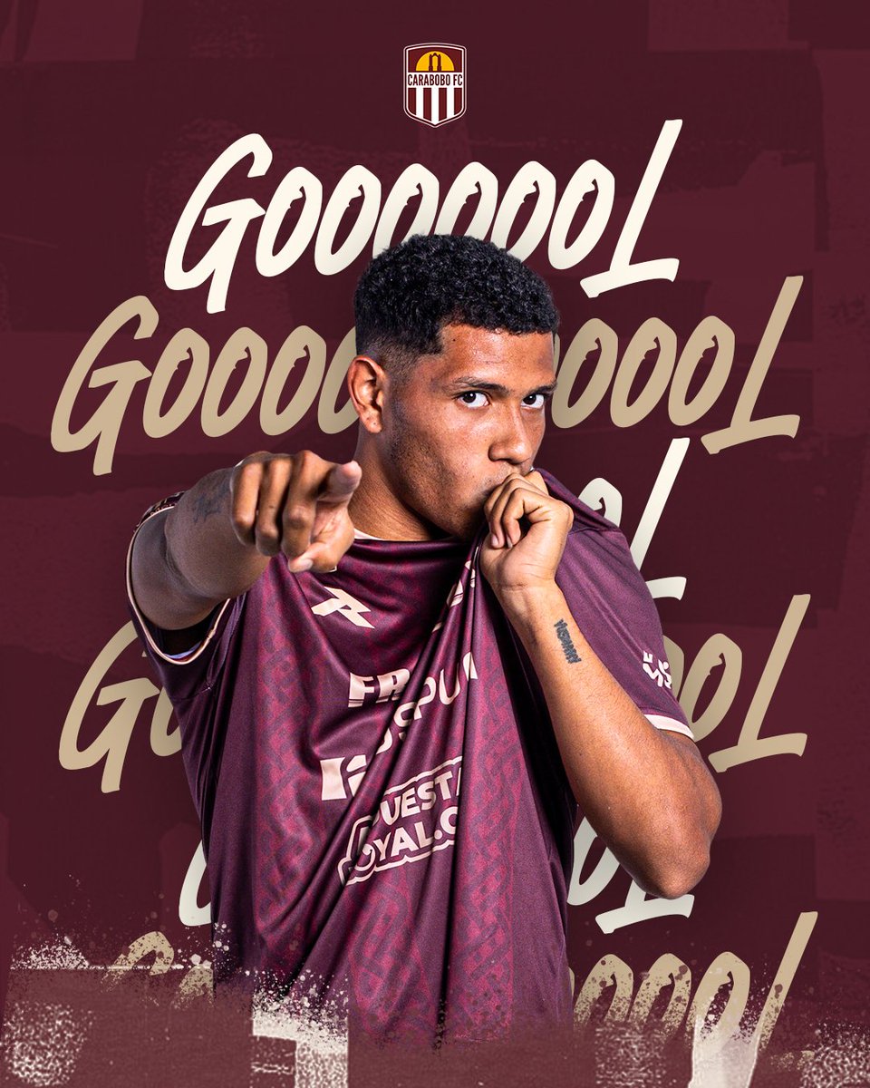Carabobo_FC's tweet photo. ⏱️ 59’ | ¡GOLAZOOOOOOOOOOO! 🔥🔥🔥🔥

PASE EXQUISITO DE LA "PERLA" OROZCO Y DEFINICIÓN DE GOLEADOR DEL "TIGRE" MARTÍNEZ.⚔️🐅🤯

¡𝙀𝙎𝙏𝙊 𝙀𝙎 𝘾𝘼𝙍𝘼𝘽𝙊𝘽𝙊! 🇱🇻🫀

#CaraboboFC 2-0 @La_academiapc

#TuClubTuGente 🫂
#CaraboboEsGranate 🇱🇻
#LigaFUTVETriunfobet 🇻🇪 https://t.co/4ksizgqHAC
