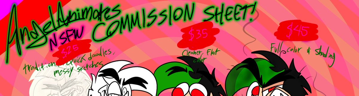 angelanimates_'s tweet photo. Personal life is getting dire, my mother is stressed and angry, and it’s genuinely getting serious and worrying 

From this moment forward for a limited time, my commission prices both sfw and nsfw (18+ ONLY, DM FOR MORE INFO) has increased 

I’m sorry in advance https://t.co/MJTpFeRF3M