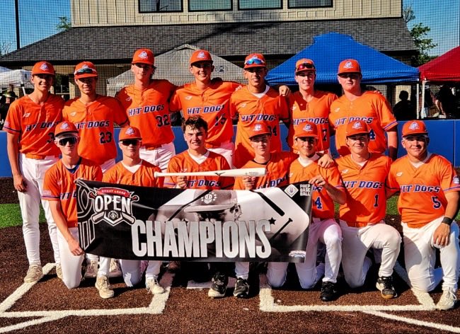 ADeHart2028's tweet photo. 🏆 PB Great Lakes Summer Open Champions! 🏆 The Ohio Hit Dogs went 6-0 this weekend to take the ship. 

My Tournament Stats:
• .385 Batting Average
• .471 On-Base Percentage
• 9 RBIs for the weekend 

@ohhitdogsdehart @coachweaver22 @obhsbaseball @PBCbus https://t.co/50Bp8JTIbh