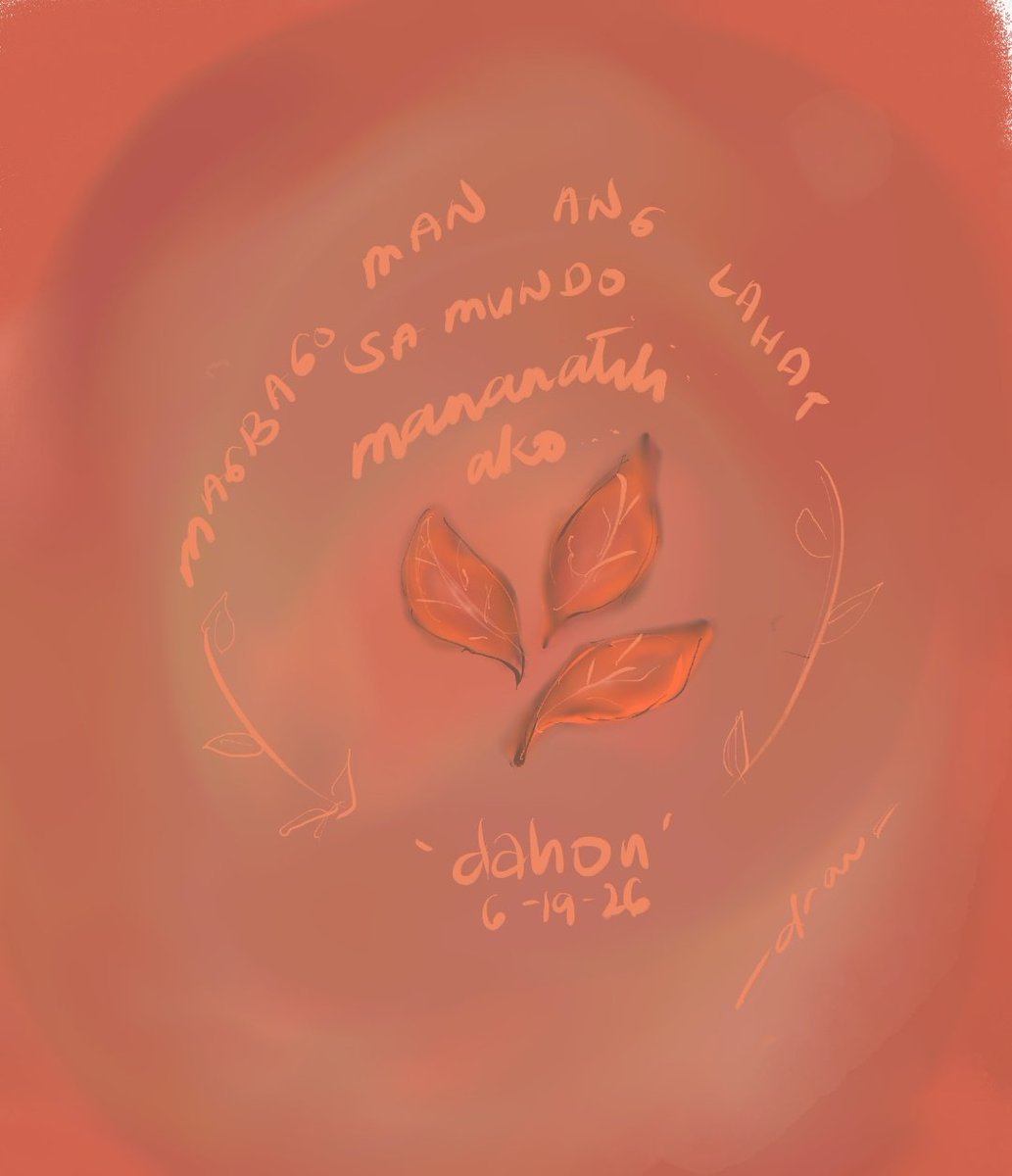 meowoojc's tweet photo. Not the most artistic but @justintdedios left me inspired hearing that teaser of Dahon and here's what it did to me. 🫶🥺

Looking forward on the 19th.🧡❤ https://t.co/cczDEmBcK3