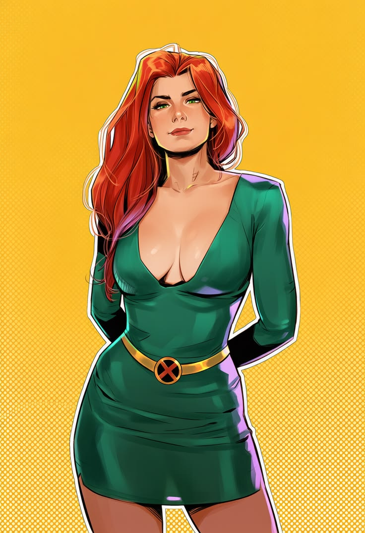 JeanGreyFanPage's tweet photo. Jean grey aka Marvel Girl 
by PhoPhoPho on Deviant'Art https://t.co/Z2IYtprzfy