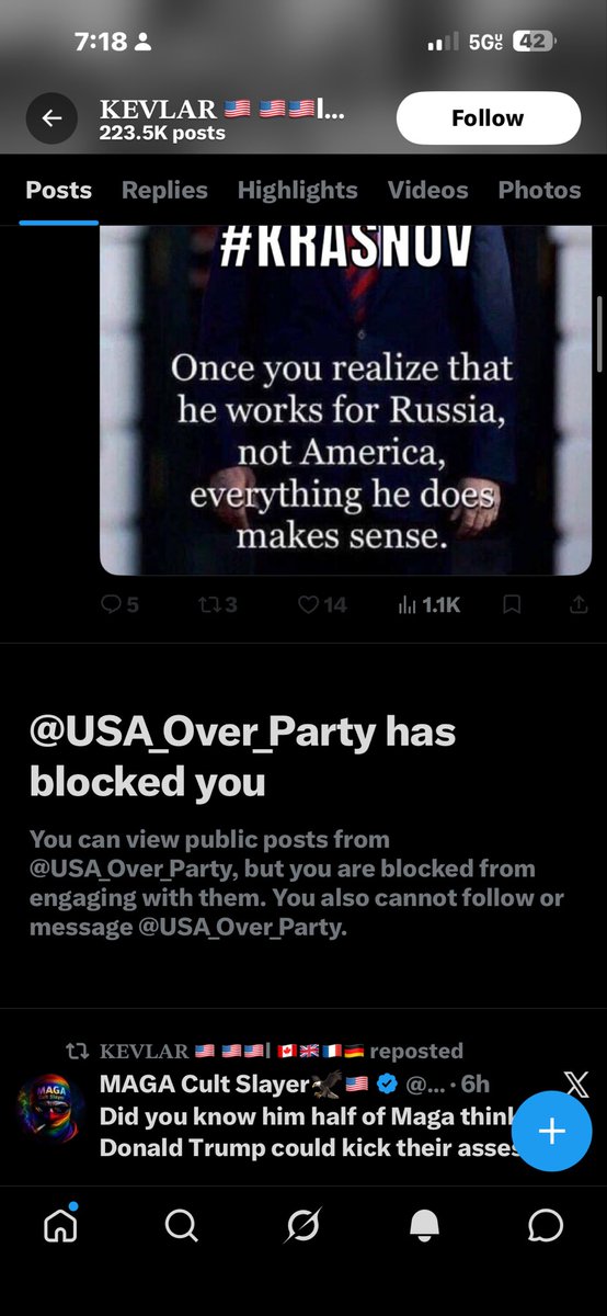 JackSR71's tweet photo. @USA_Over_Party @GTBAGF @peterbakernyt @katierogers Is it difficult going through life being such an absolute huge fucking pussy?!?!?  🤣🤣🤣🤣🤣🤣🤡🤡🤡🤡🤡🤡 https://t.co/ngIjFgDkfB