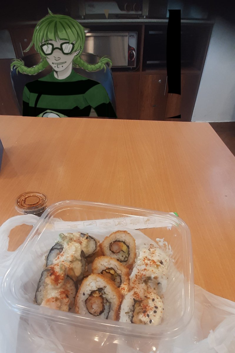 nevermind_111's tweet photo. Jugar videojuegos y salir a comer makis https://t.co/PZ31X8Eqty