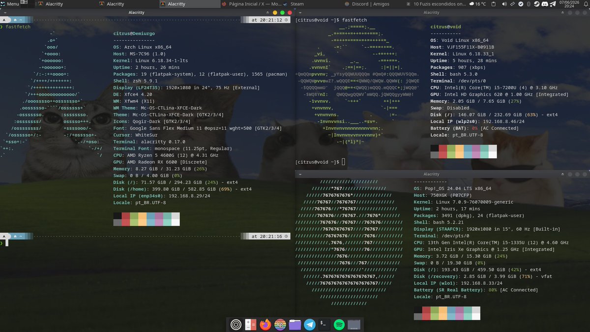 al_interpol's tweet photo. É OS LINUX DA MÃE, VAPO https://t.co/6MP1AUxLZI