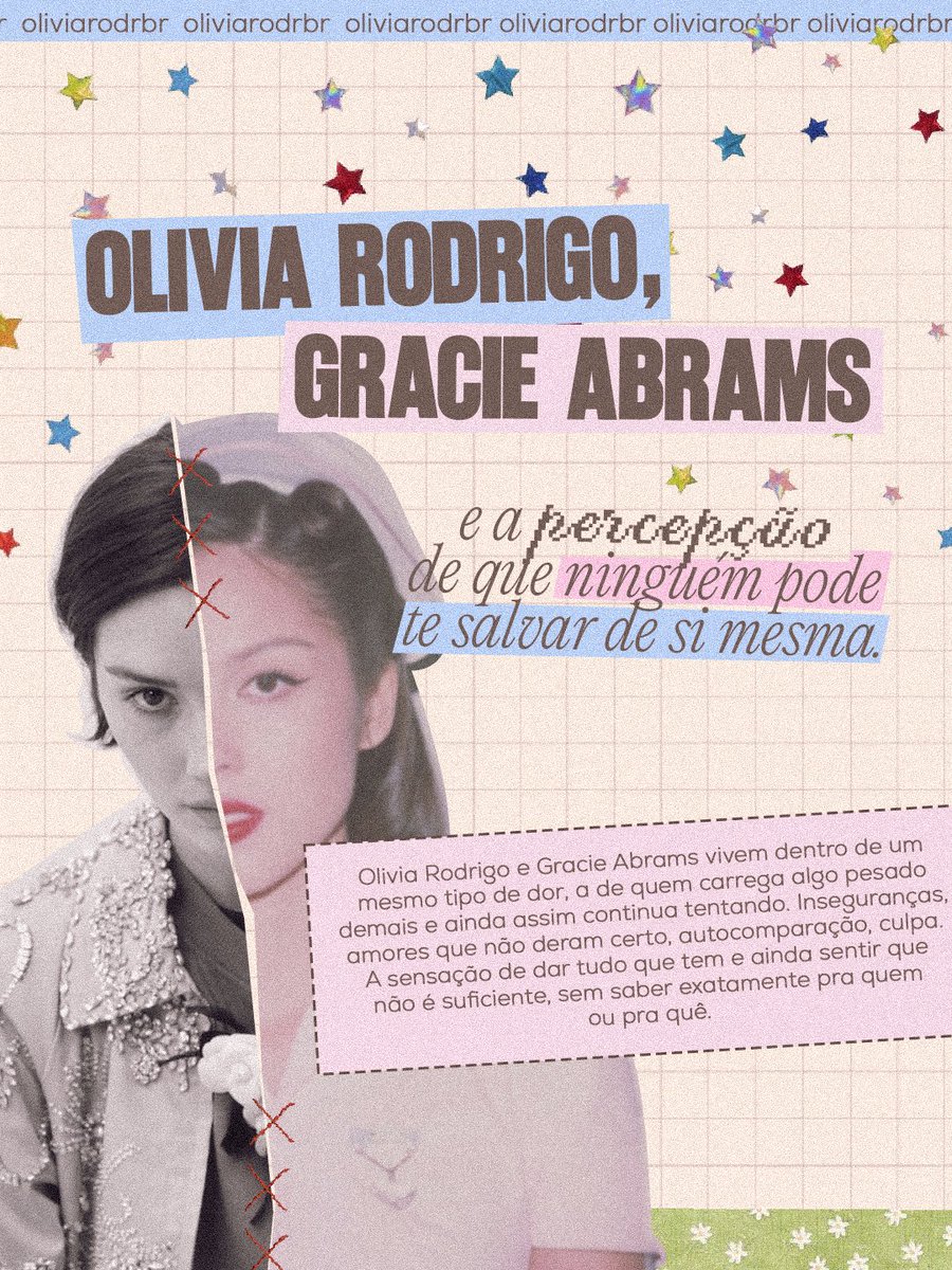 oliviarodrbr's tweet photo. Olivia Rodrigo e Gracie Abrams são amigas de longa data e possuem muitas semelhanças.

FALTAM CINCO DIAS PARA O YOU SEEM PRETTY SAD FOR A GIRL SO IN LOVE! 🩷 https://t.co/tPLSUgJ7iq