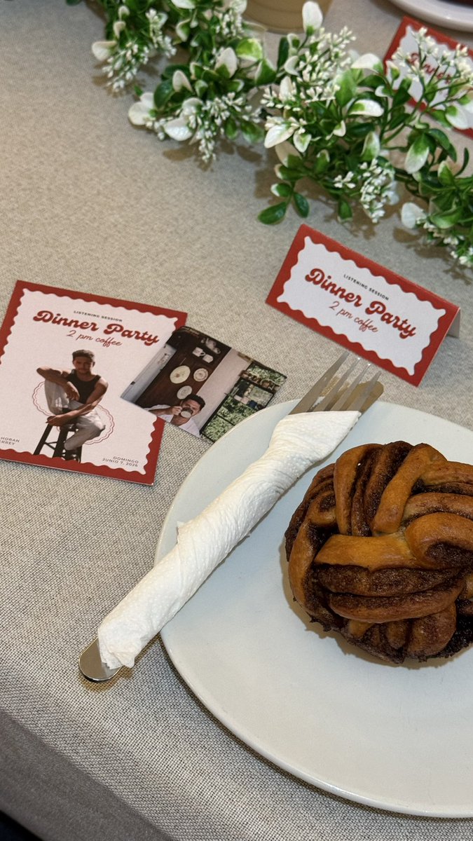 NiallHoran__Mty's tweet photo. 📸 Detalles de la Listening Session de Dinner Party que tuvimos en Monterrey 🥰❤️

¡Muchas gracias por venir! Esperamos que les haya gustado. ✨

#DinnerParty @NiallOfficial https://t.co/447aP9BtHk