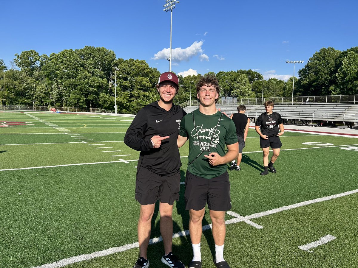 RangerSwanson09's tweet photo. #AGTG After a great camp at @ConcordFootball and talk with @Coach_Gilkes. I am blessed to receive my 2nd offer! 

@glenvarfootball https://t.co/UIXn89fpkL