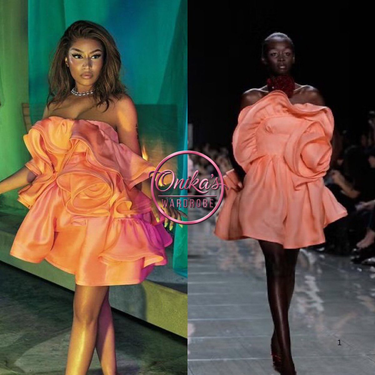 onikaswardrobe's tweet photo. Vogue Japan (February 2019)
Nicki Minaj wearing a Marc Jacobs Strapless Ruffled Rosette Silk Cocktail Dress In Coral from their Candyland Collection SS 19’ @marcjacobs ($2400)
#NickiMinaj #fashion #style #barbie #voguejapan #nm4
#marcjacobs https://t.co/q52lfv0WVm