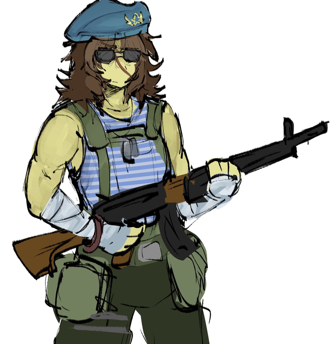 crossxd59's tweet photo. i tried to draw veronika kazakova from blood debt #blooddebt i cant draw guns https://t.co/FDNjJasYXt